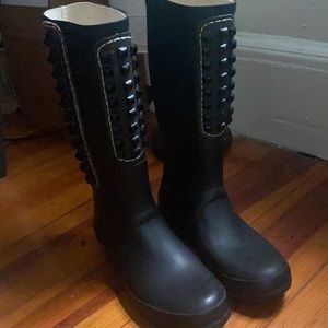 BCBG Studded Rainboots/ Wellies